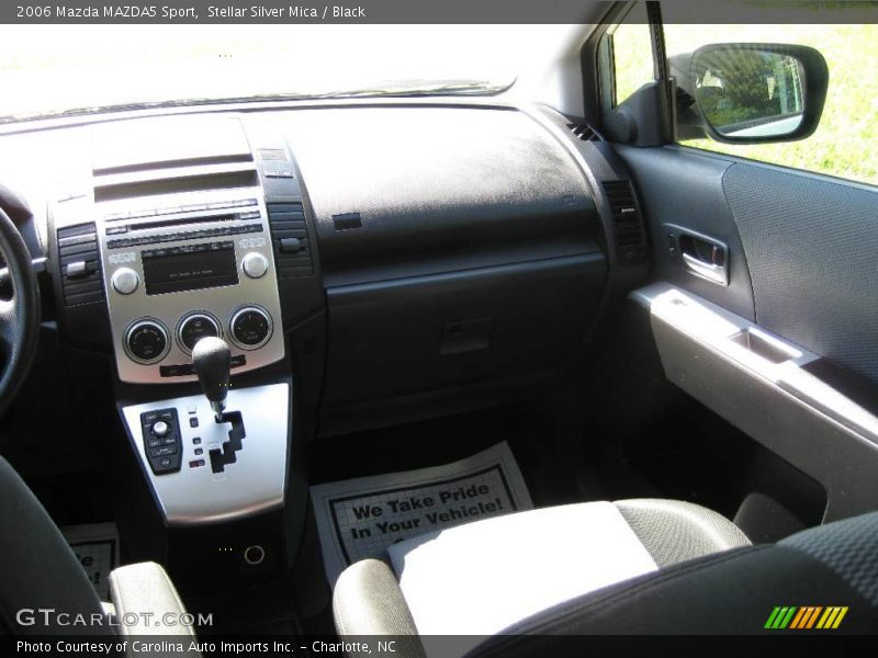 Stellar Silver Mica / Black 2006 Mazda MAZDA5 Sport