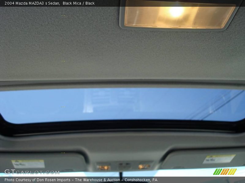 Black Mica / Black 2004 Mazda MAZDA3 s Sedan