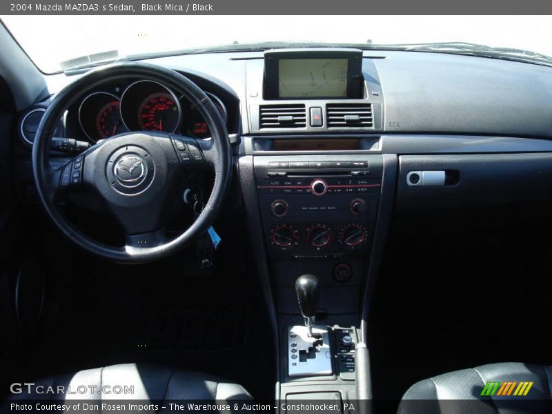 Black Mica / Black 2004 Mazda MAZDA3 s Sedan