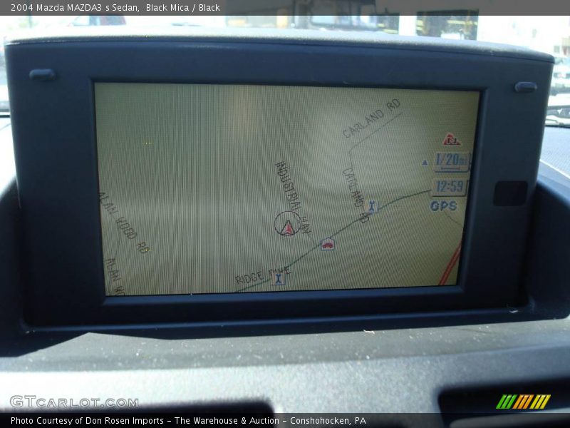 Black Mica / Black 2004 Mazda MAZDA3 s Sedan