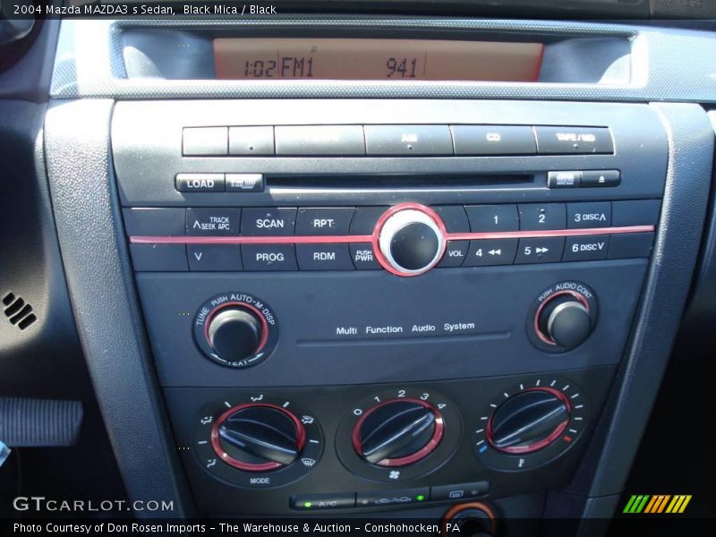 Black Mica / Black 2004 Mazda MAZDA3 s Sedan