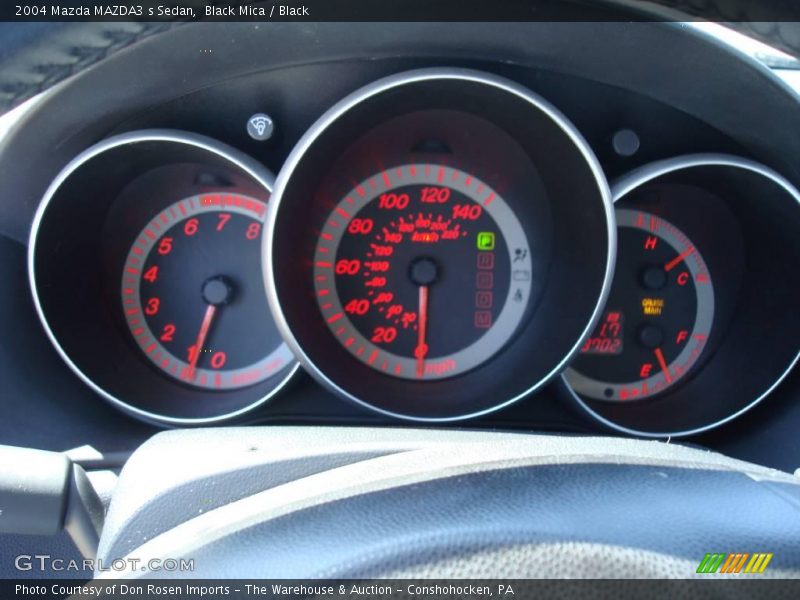 Black Mica / Black 2004 Mazda MAZDA3 s Sedan