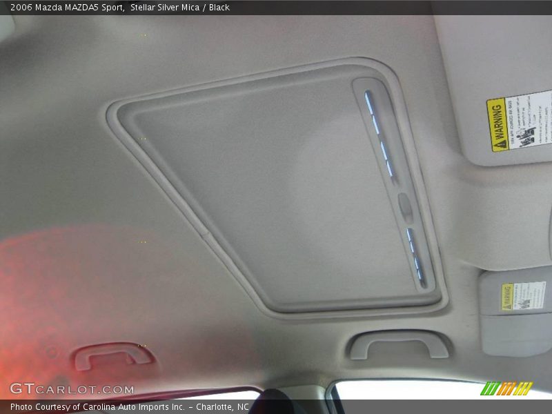 Stellar Silver Mica / Black 2006 Mazda MAZDA5 Sport