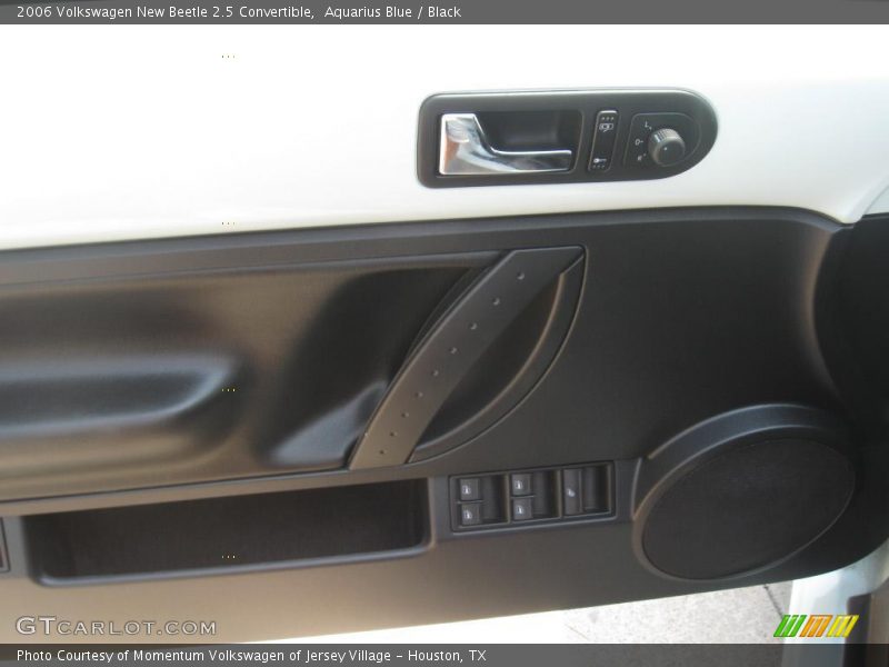 Aquarius Blue / Black 2006 Volkswagen New Beetle 2.5 Convertible