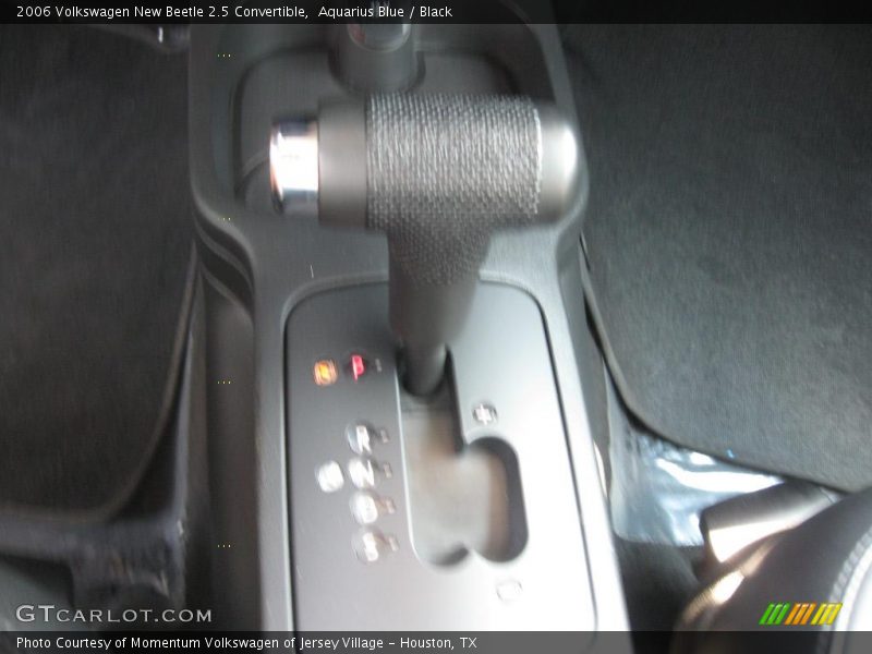 Aquarius Blue / Black 2006 Volkswagen New Beetle 2.5 Convertible