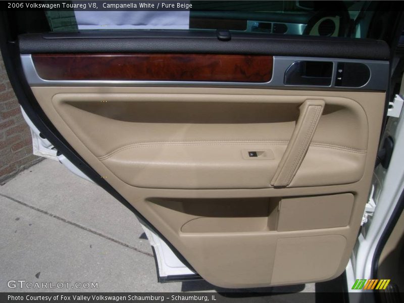 Campanella White / Pure Beige 2006 Volkswagen Touareg V8