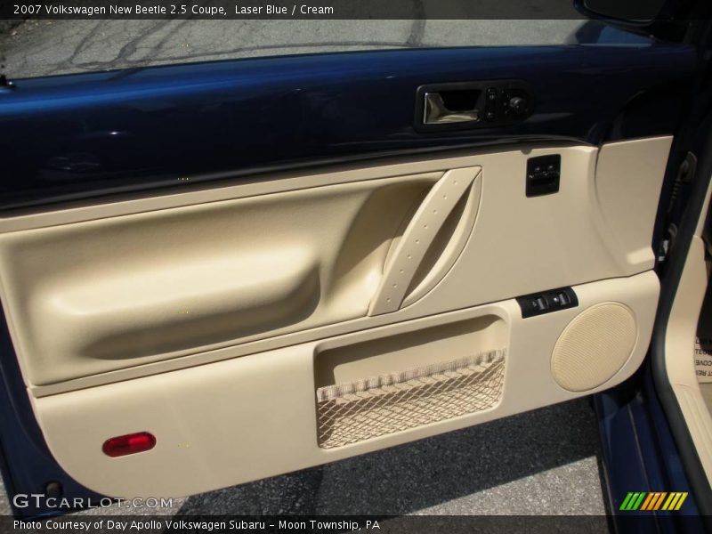 Laser Blue / Cream 2007 Volkswagen New Beetle 2.5 Coupe