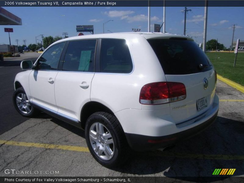 Campanella White / Pure Beige 2006 Volkswagen Touareg V8