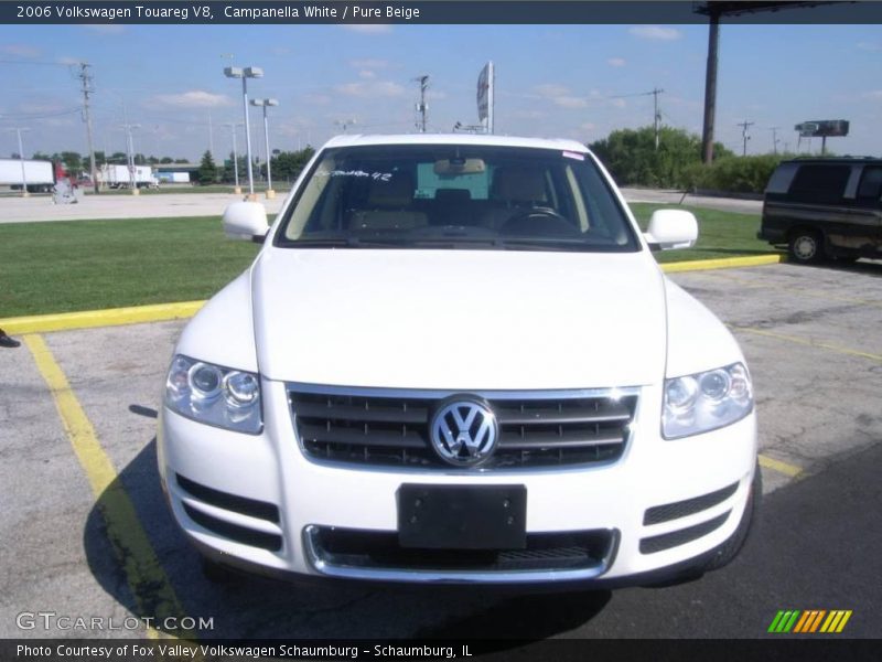 Campanella White / Pure Beige 2006 Volkswagen Touareg V8