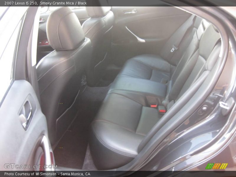 Smoky Granite Mica / Black 2007 Lexus IS 250