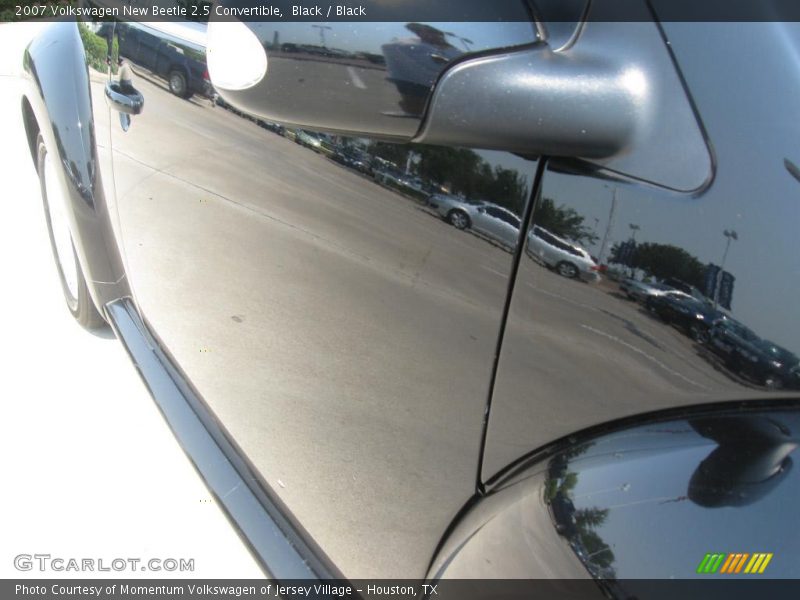 Black / Black 2007 Volkswagen New Beetle 2.5 Convertible