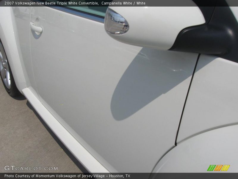 Campanella White / White 2007 Volkswagen New Beetle Triple White Convertible