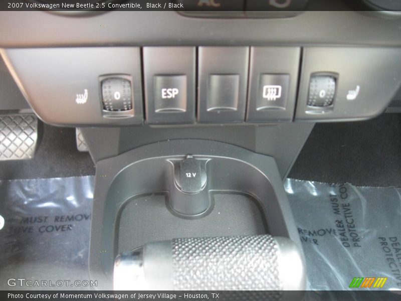 Black / Black 2007 Volkswagen New Beetle 2.5 Convertible