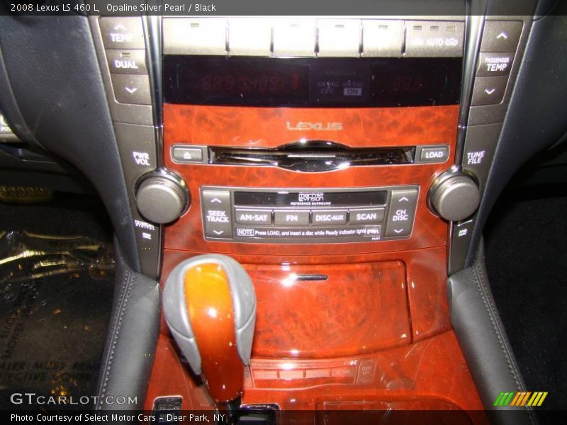 Opaline Silver Pearl / Black 2008 Lexus LS 460 L