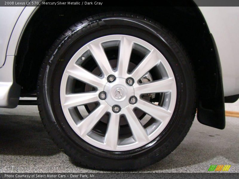 Mercury Silver Metallic / Dark Gray 2008 Lexus LX 570