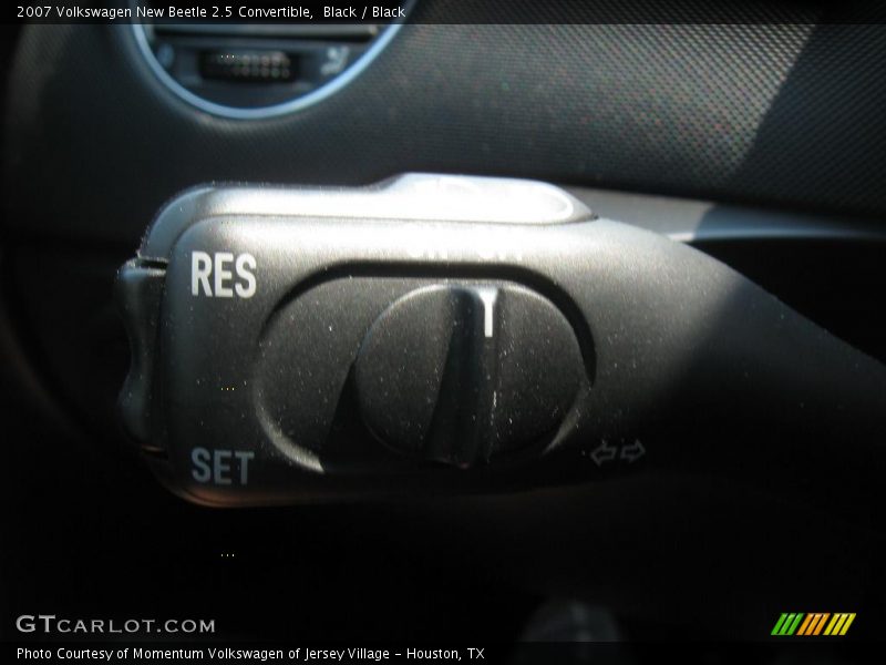 Black / Black 2007 Volkswagen New Beetle 2.5 Convertible