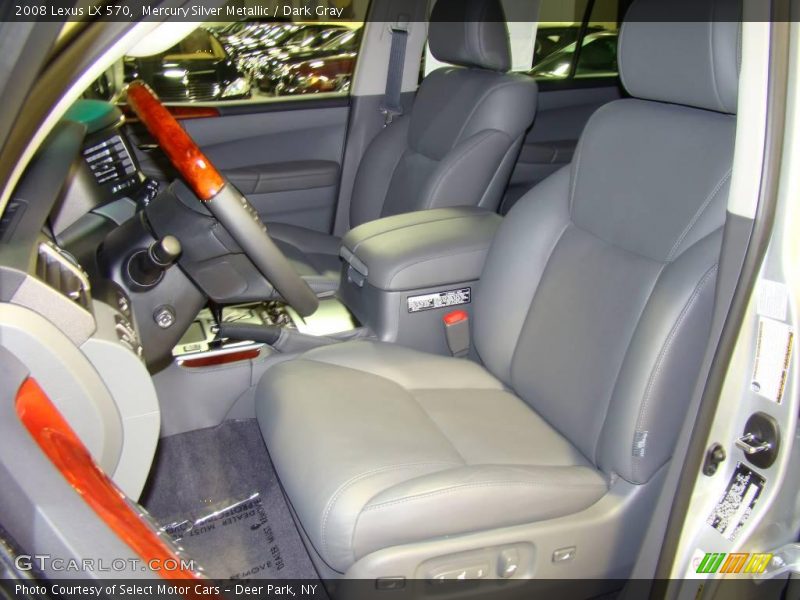 Mercury Silver Metallic / Dark Gray 2008 Lexus LX 570