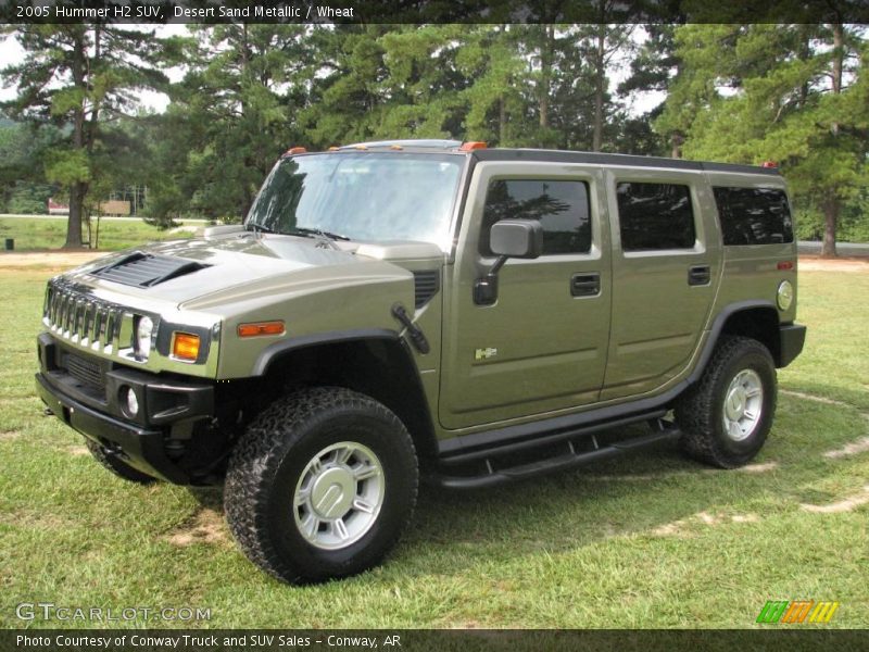 Desert Sand Metallic / Wheat 2005 Hummer H2 SUV