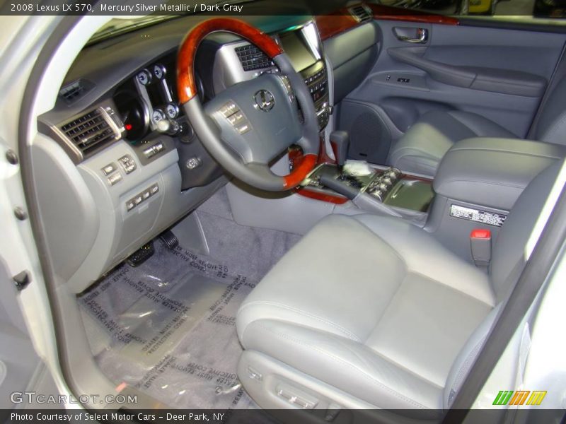 Mercury Silver Metallic / Dark Gray 2008 Lexus LX 570