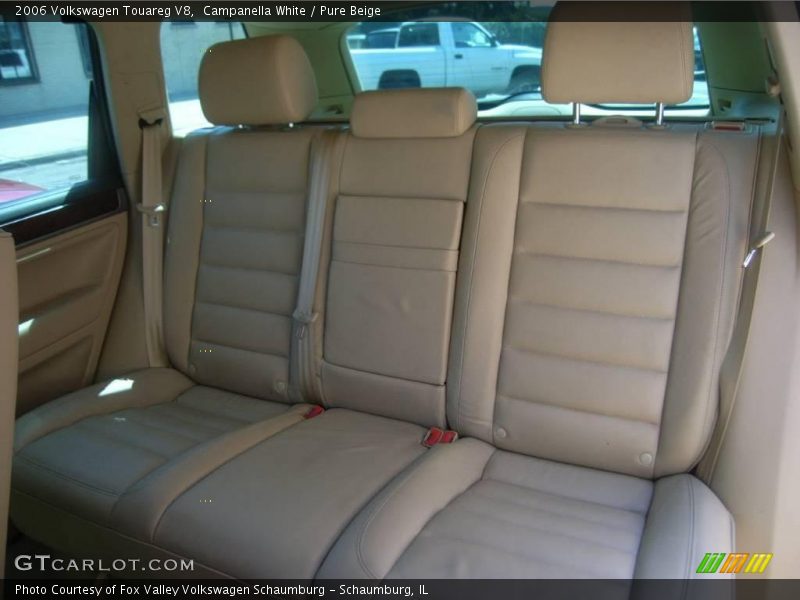Campanella White / Pure Beige 2006 Volkswagen Touareg V8