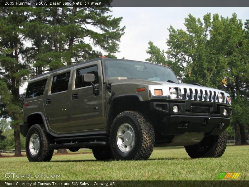 Desert Sand Metallic / Wheat 2005 Hummer H2 SUV