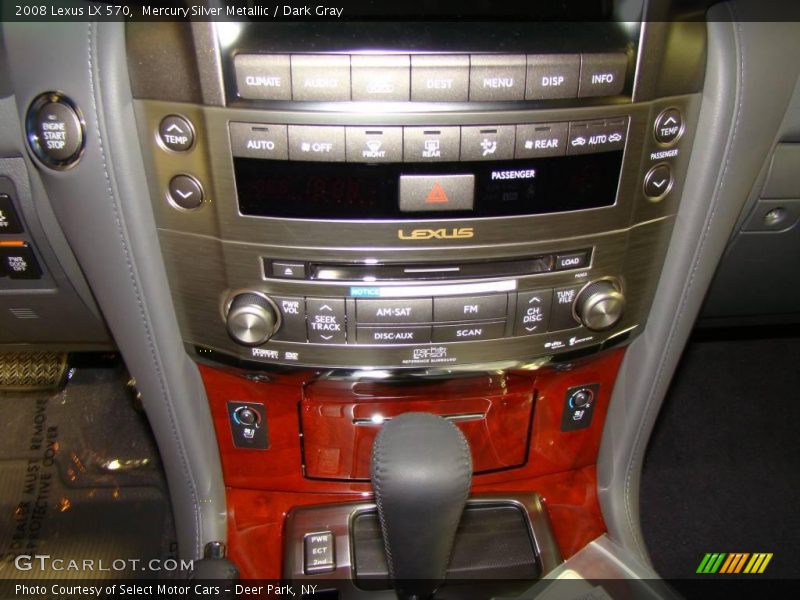 Mercury Silver Metallic / Dark Gray 2008 Lexus LX 570