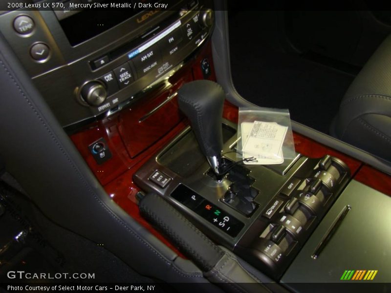 Mercury Silver Metallic / Dark Gray 2008 Lexus LX 570