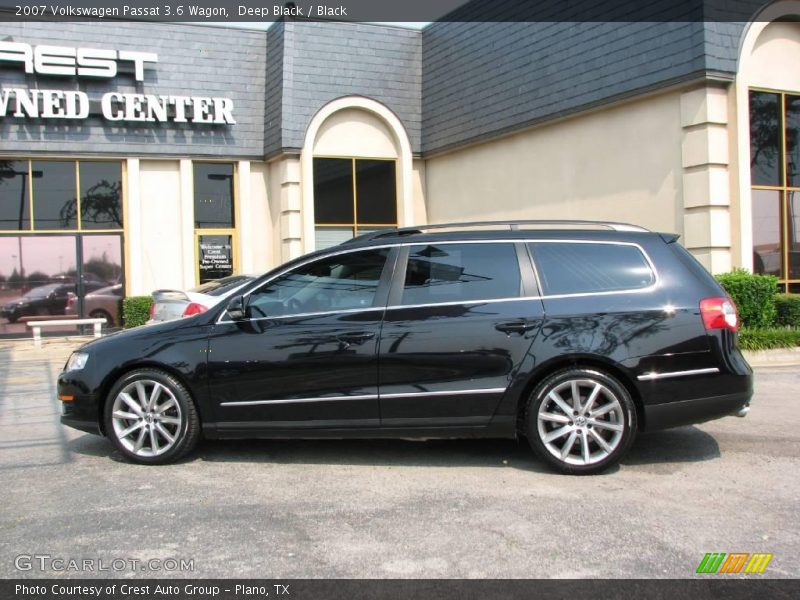 Deep Black / Black 2007 Volkswagen Passat 3.6 Wagon