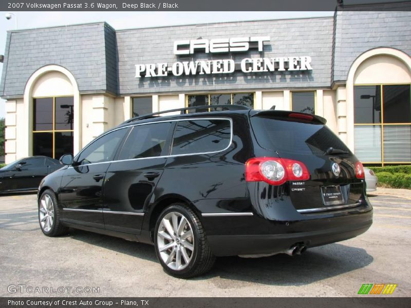 Deep Black / Black 2007 Volkswagen Passat 3.6 Wagon