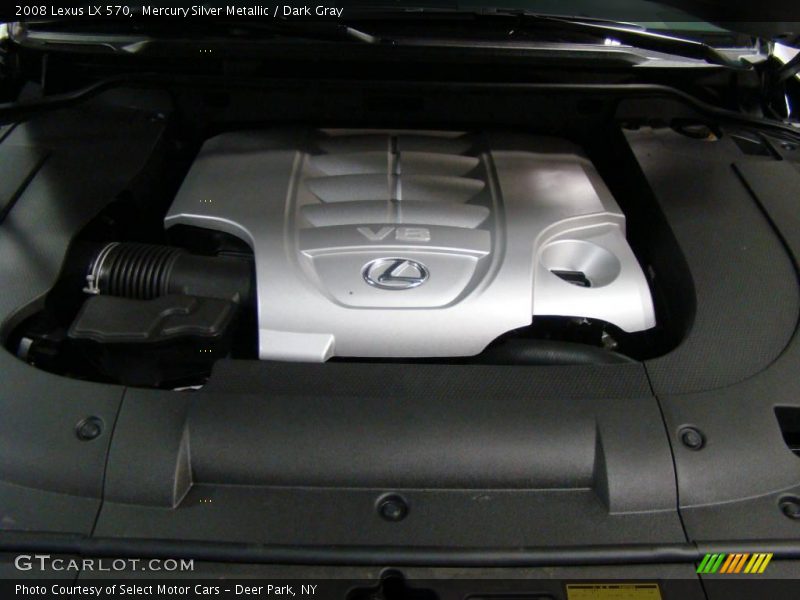 Mercury Silver Metallic / Dark Gray 2008 Lexus LX 570