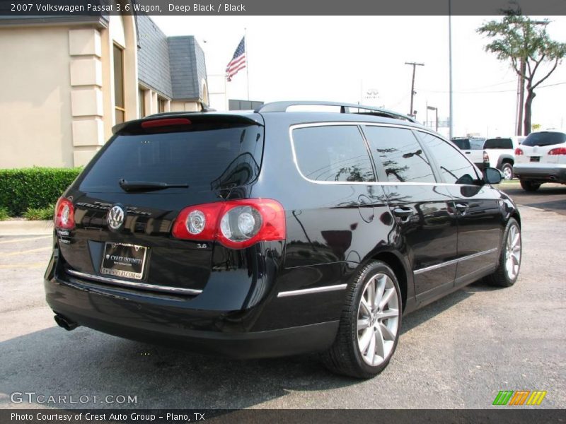 Deep Black / Black 2007 Volkswagen Passat 3.6 Wagon