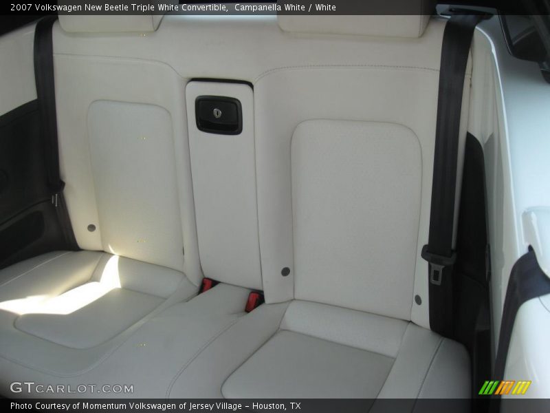 Campanella White / White 2007 Volkswagen New Beetle Triple White Convertible