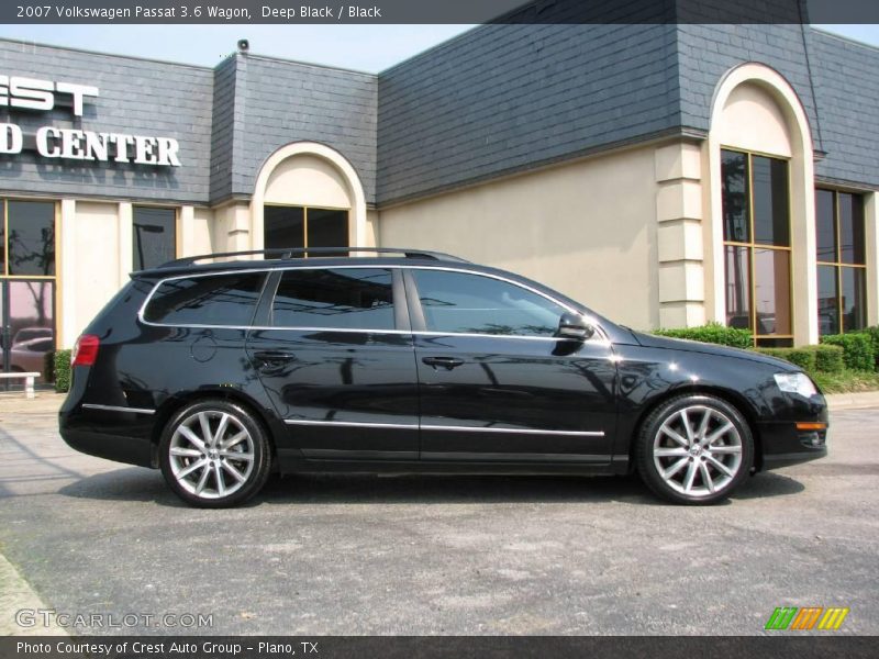 Deep Black / Black 2007 Volkswagen Passat 3.6 Wagon