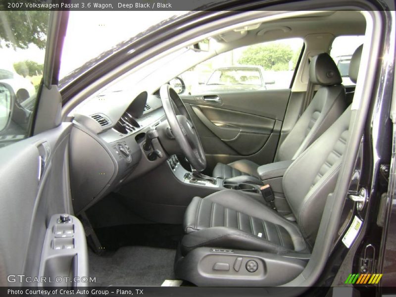 Deep Black / Black 2007 Volkswagen Passat 3.6 Wagon