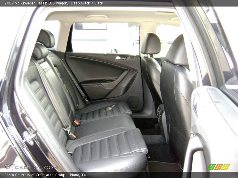 Deep Black / Black 2007 Volkswagen Passat 3.6 Wagon