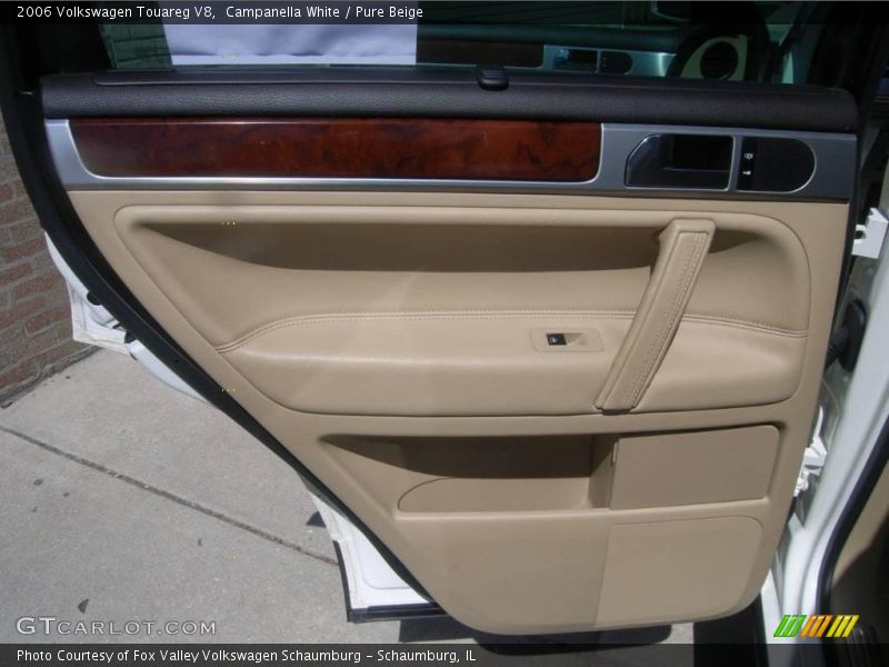 Campanella White / Pure Beige 2006 Volkswagen Touareg V8