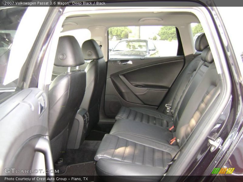 Deep Black / Black 2007 Volkswagen Passat 3.6 Wagon