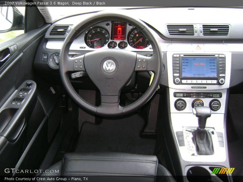 Deep Black / Black 2007 Volkswagen Passat 3.6 Wagon