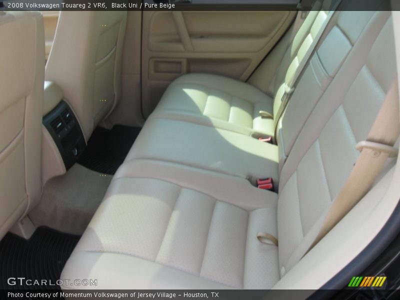 Black Uni / Pure Beige 2008 Volkswagen Touareg 2 VR6