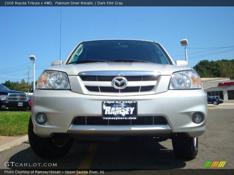 Platinum Silver Metallic / Dark Flint Gray 2006 Mazda Tribute s 4WD