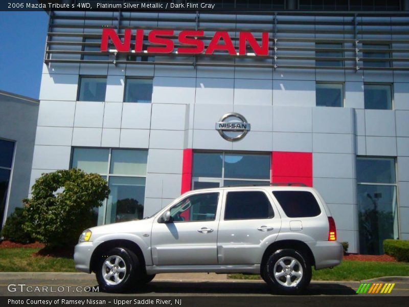 Platinum Silver Metallic / Dark Flint Gray 2006 Mazda Tribute s 4WD