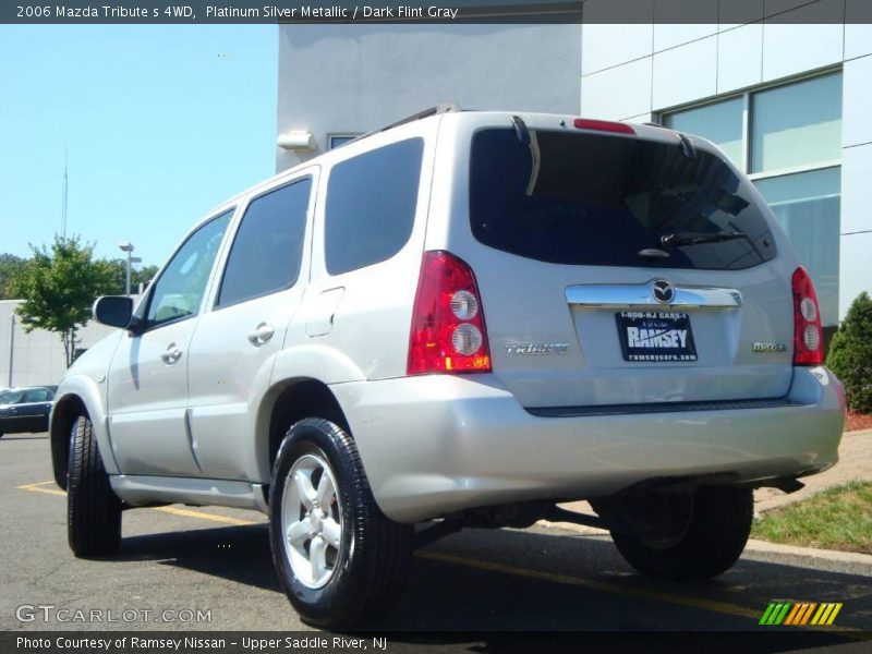 Platinum Silver Metallic / Dark Flint Gray 2006 Mazda Tribute s 4WD