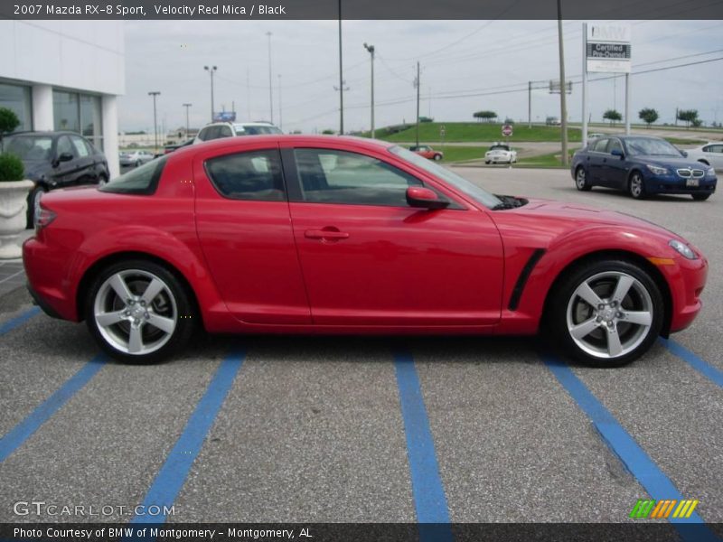 Velocity Red Mica / Black 2007 Mazda RX-8 Sport