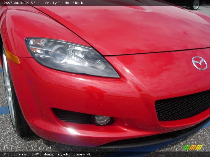 Velocity Red Mica / Black 2007 Mazda RX-8 Sport