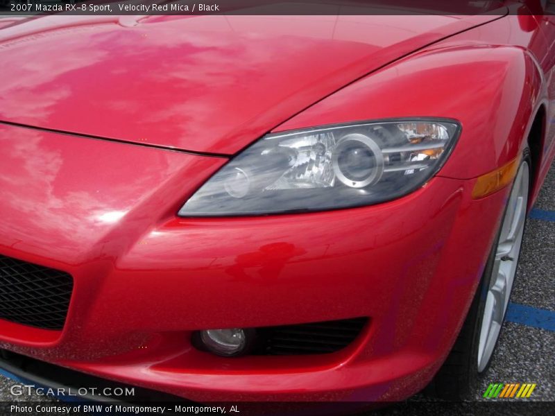 Velocity Red Mica / Black 2007 Mazda RX-8 Sport