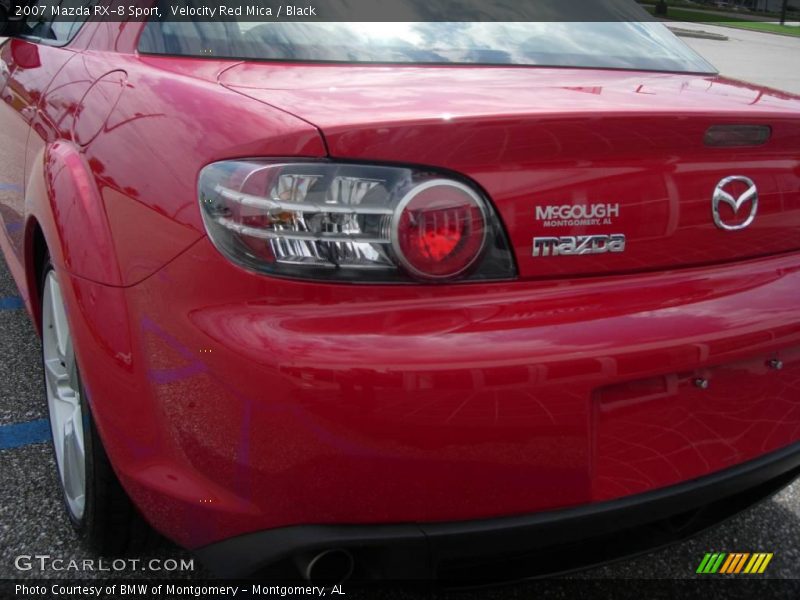 Velocity Red Mica / Black 2007 Mazda RX-8 Sport