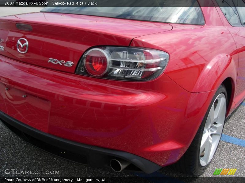 Velocity Red Mica / Black 2007 Mazda RX-8 Sport