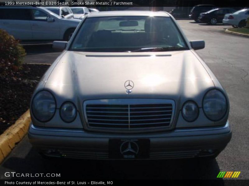 Smoke Silver Metallic / Parchment 1999 Mercedes-Benz E 320 Sedan