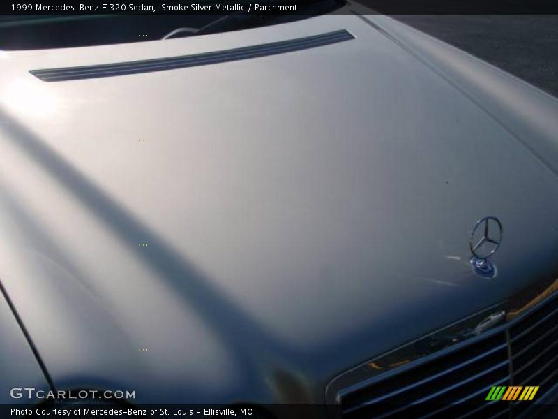 Smoke Silver Metallic / Parchment 1999 Mercedes-Benz E 320 Sedan
