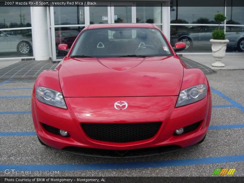 Velocity Red Mica / Black 2007 Mazda RX-8 Sport